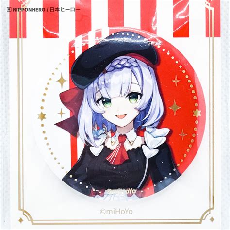 Genshin Impact KFC NOELLE Metal Can Badge Collection Anime Character ...