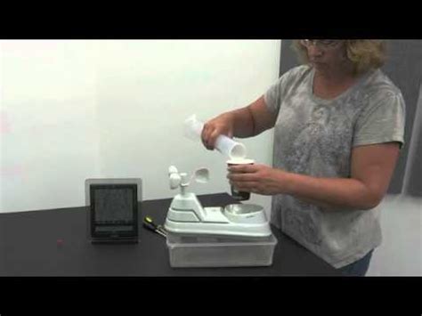 AcuRite 5-in-1 Sensor Rain Gauge Calibration - YouTube