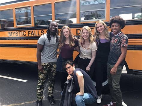 LEGACIES 😍😍 Behind the scenes photo. #legacies #danielleroserussell # ...