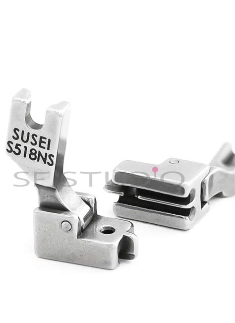 Invisible Zipper Foot S518NS Narrow With Guild for Industrial Sewing Machine This Presser foot ...