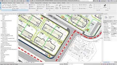 Adding a Site Plan as a Drafting View in Revit - YouTube