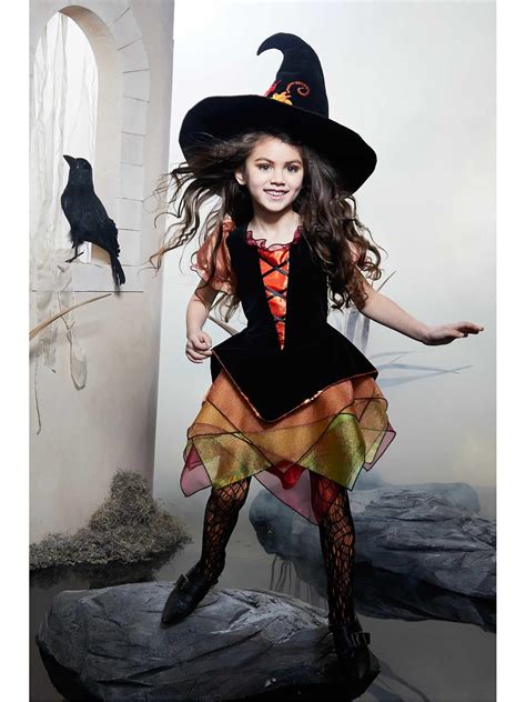 Autumn Witch Costume for Girls – Chasing Fireflies