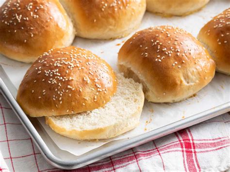 Making Homemade Hamburger Buns