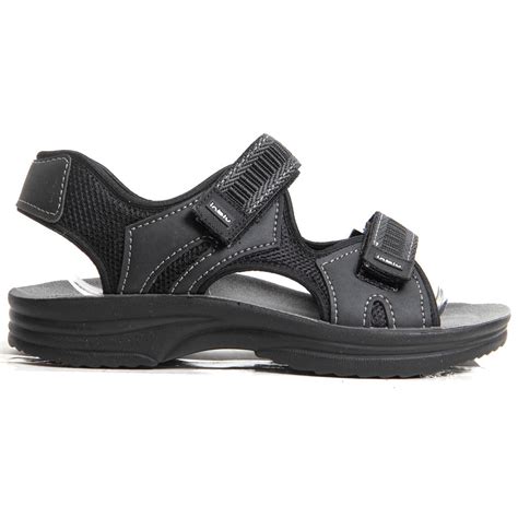 Men's Gentleman Leather Lined Velcro Strap Summer Shoes Bluflex Sandals ...