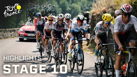 Tour de France 2023: Stage 10 | EXTENDED HIGHLIGHTS | 7/11/2023 ...