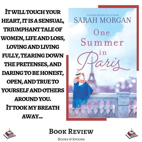 Book Review for ONE SUMMER IN PARIS by Sarah Morgan | Posts by Books ...