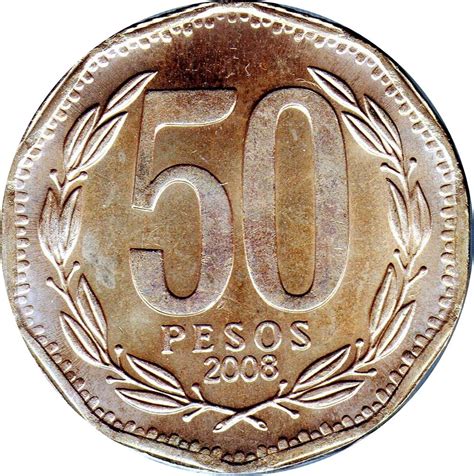 Chile 50 Pesos - Foreign Currency