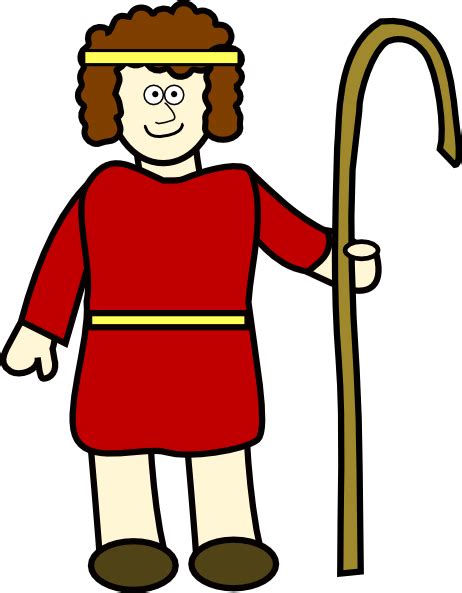 Shepherd David Clip Art at Clker.com - vector clip art online, royalty ...