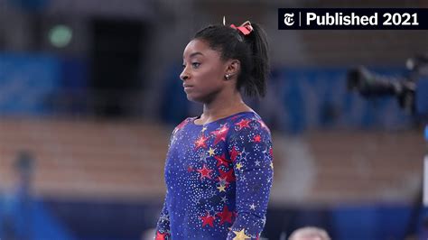 Simone Biles and the Weight of Perfection - The New York Times