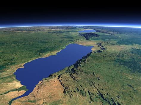 Views of the Earth - Lake Albert and the Albertine Rift from north