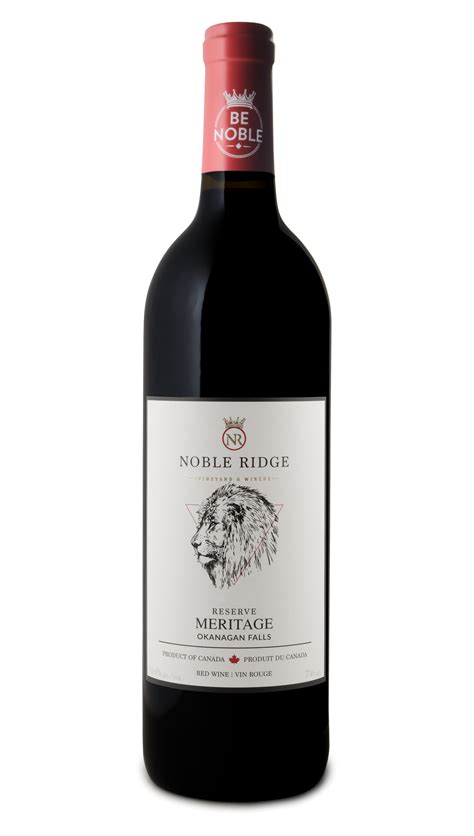 2018 Reserve Meritage - Noble Ridge Vineyards & Winery