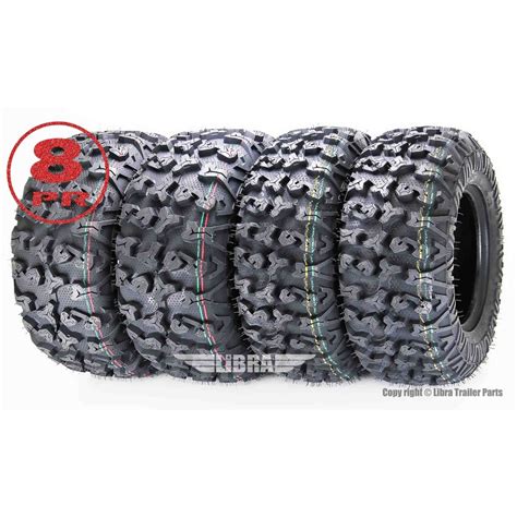 4 FREE COUNTRY Premium ATV/UTV tires 26x9R12 & 26X11R12 8PR Radial w/Scuff Guard - Walmart.com ...