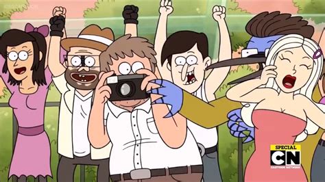 regular show finale Rigby and Eileen kiss - YouTube