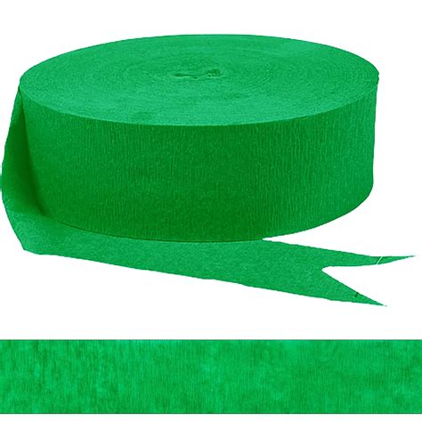 Festive Green Streamer 500ft | Party City