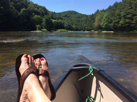 Canoeing the New River in NC - raleighparks.org