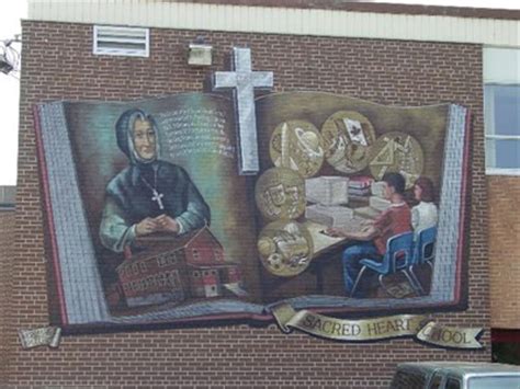 Sacred Heart School - Fred Lenz, Midland, Ontario - Murals on ...