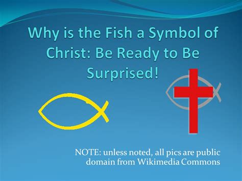 Catholic Symbols Fish