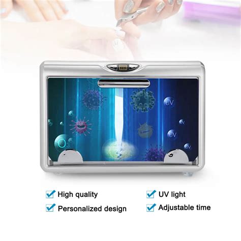 Portable uv light sterilizer box machine 8W uv sterilizer disinfection ...