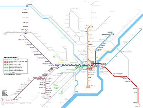 UrbanRail.Net > North America > USA > Pennsylvania > Philadelphia Subway and Elevated Railway