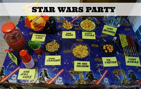 Crafty And Wanderfull Life: Kraft Macaroni & Cheese Star Wars Party