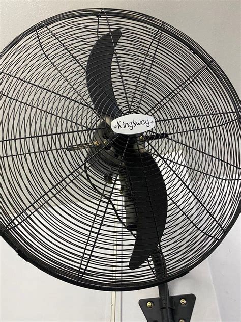 Industrial Wall Fan, Furniture & Home Living, Lighting & Fans, Fans on Carousell