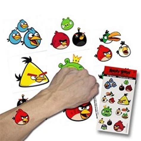 Angry Bird Tattoos | EverythingBranded USA