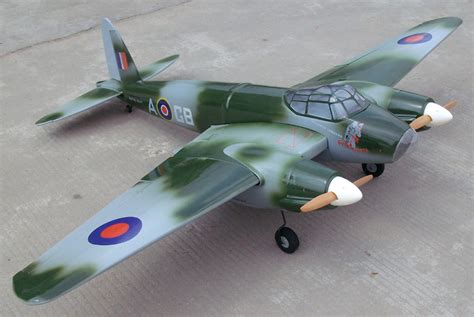de Havilland Mosquito Twin Engine 73'' ARF Nitro Gas RC Airplane Plane | eBay
