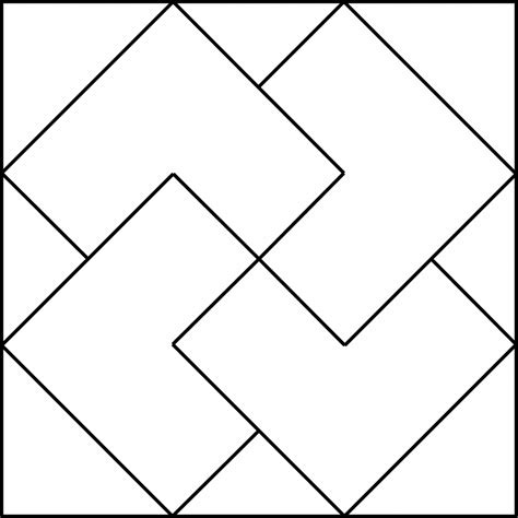 Geometric Block Pattern 29 | ClipArt ETC