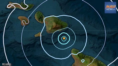 No tsunami after 4.0 earthquake in waters off of Hāna, Maui : Maui Now