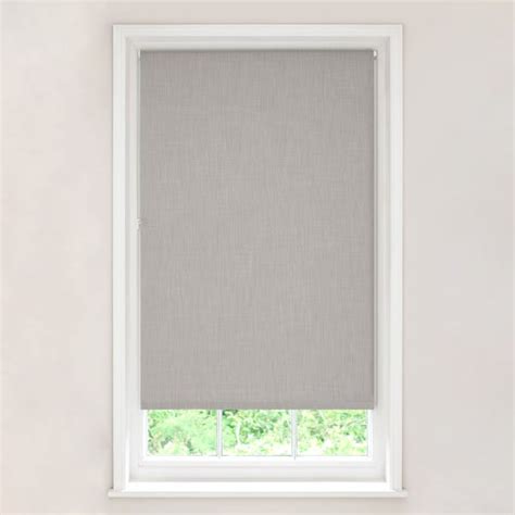 Solar Grey Blackout Roller Blind | Dunelm