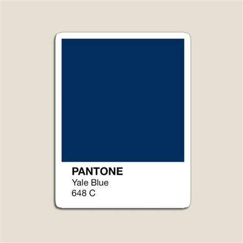 "Yale University Blue Pantone" Magnet for Sale by univstickers | Redbubble