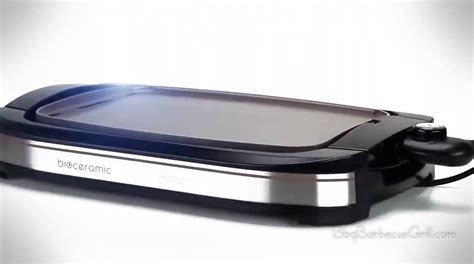 Oster Titanium Infused DuraCeramic Reversible Grill/Griddle (CKSTGR3007-TECO) - BBQ, Grill