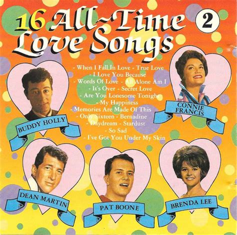 16 All-Time Love Songs 2 (CD) | Discogs