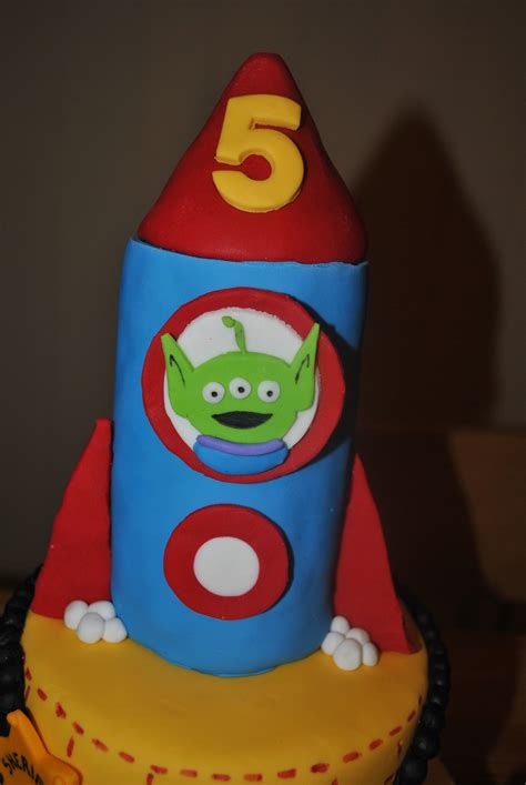 Toy Story & Rocket Cake - CakeCentral.com