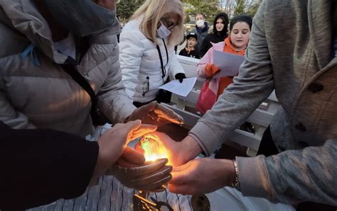 PJSTCC hosts annual menorah lighting ceremony at Train Car Park | TBR News Media