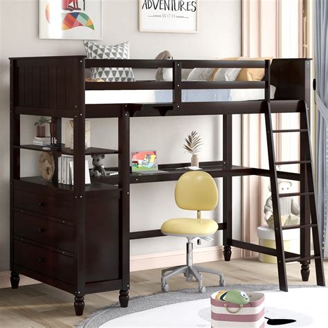 Kids Beds With Storage And Desk