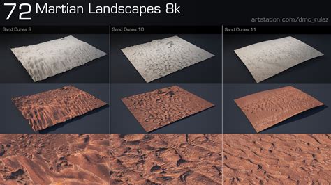 ArtStation - 72 Martian Landscapes 8k | Resources