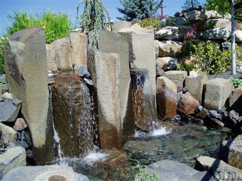 Boulders, Columns, Natural Bird Baths - Sunrise Inc