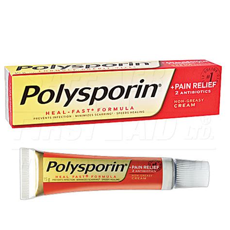 Burn Cream Antibiotic Polysporin 15 Grams