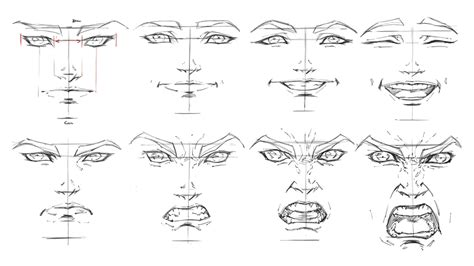 Guía completa sobre cómo dibujar expresiones faciales