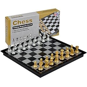Amazon.com: Travel Magnetic Chess Set - 9.7"': Toys & Games