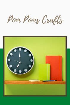 17 Pom poms craft ideas | easy diy, crafts, fun activities