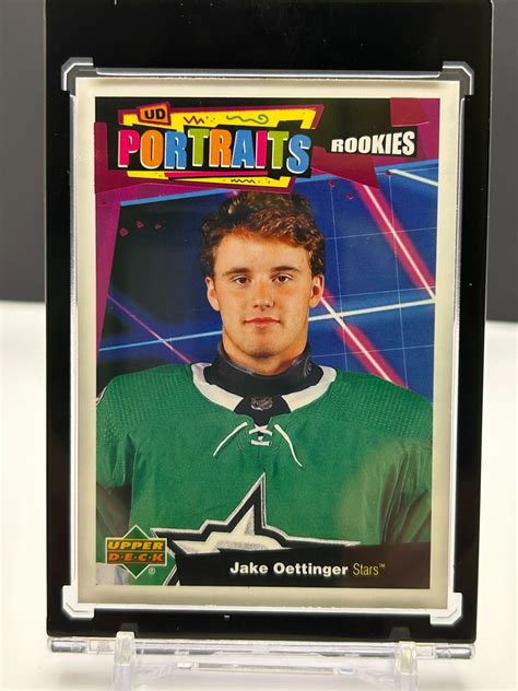 2020-21 UD ROOKIE PORTRAITS JAKE OETTINGER (RC)