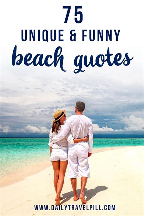 75 BEST Funny Beach Quotes That Will Brighten Your Day - Daily Travel Pill