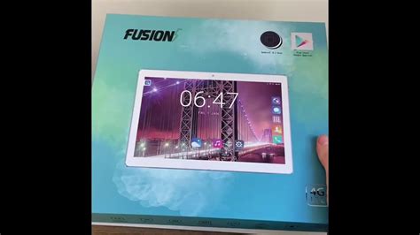 Fusion tablet set up - YouTube