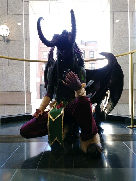 My Illidan Stormrage cosplay at Anime Boston 2018 #wow #worldofwarcraft #cosplay #animeboston # ...