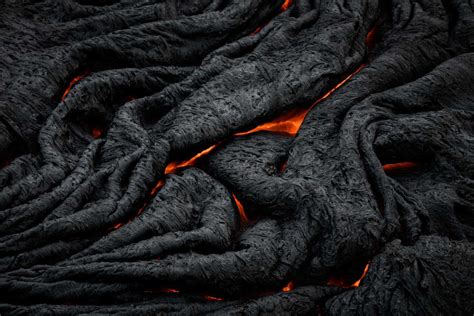 Abstract Photos of Cooling Lava from Iceland's Erupting Volcano | PetaPixel