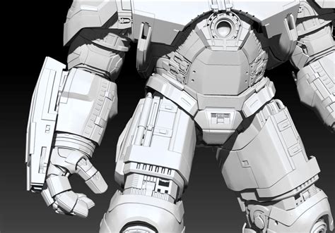 Iron Man - Hulkbuster Armor 3D model 3D printable | CGTrader