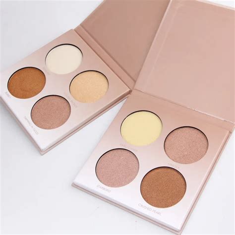 Bronzer And Highlighter Powder Palette Makeup Highlight And Contour Palette Set Contouring ...