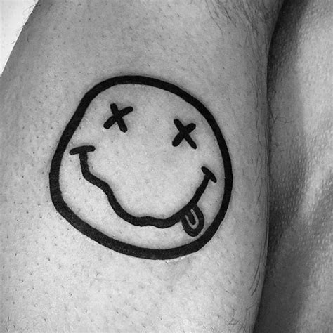 60 Nirvana Tattoo Designs For Men - Rock Band Ink Ideas